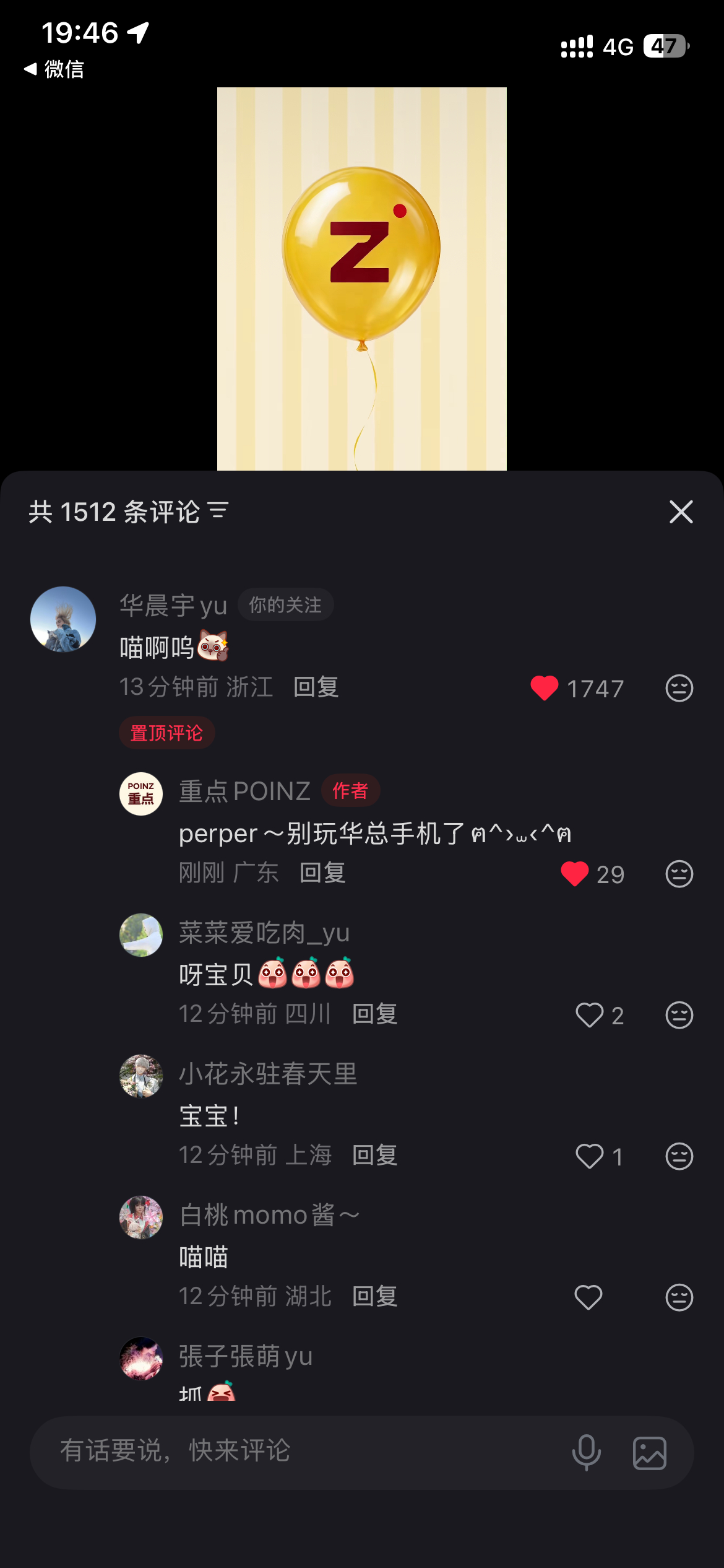 宝宝喵喵喵～