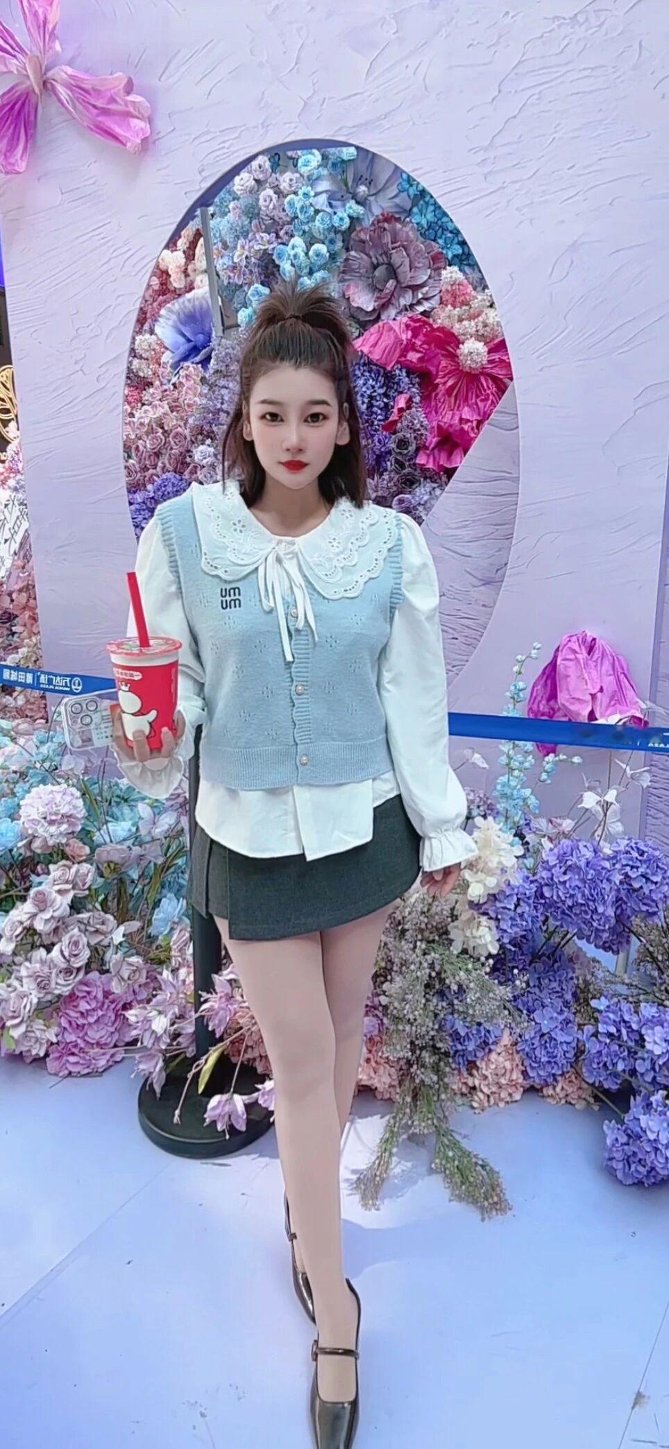 少女心爆棚的梦幻花海，甜美穿搭打卡！🌸💖