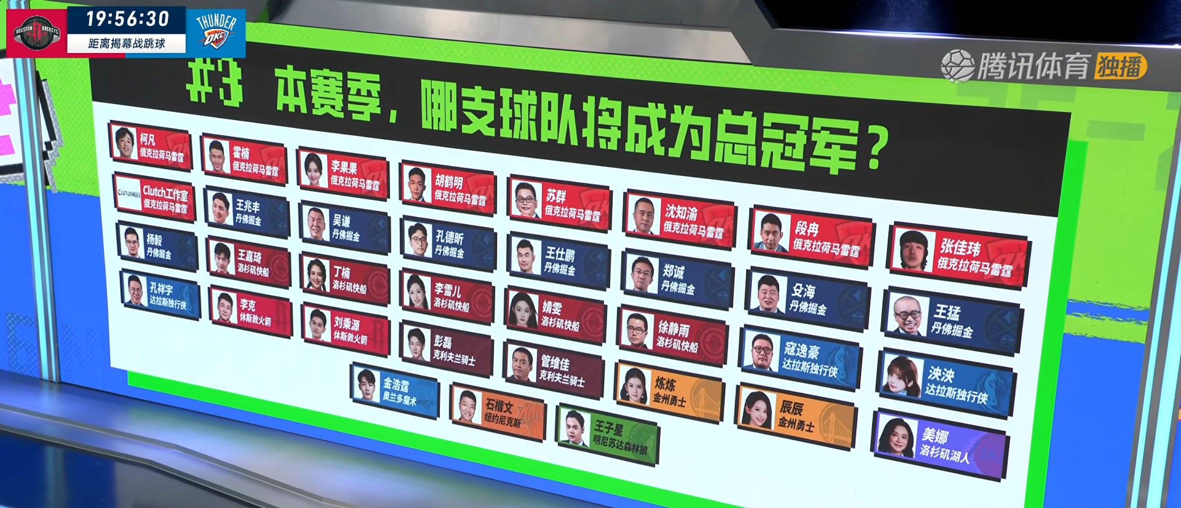 新赛季NBA总冠军预测、NBA东西部冠军预测来自今日腾讯体育《早安Tip-Off