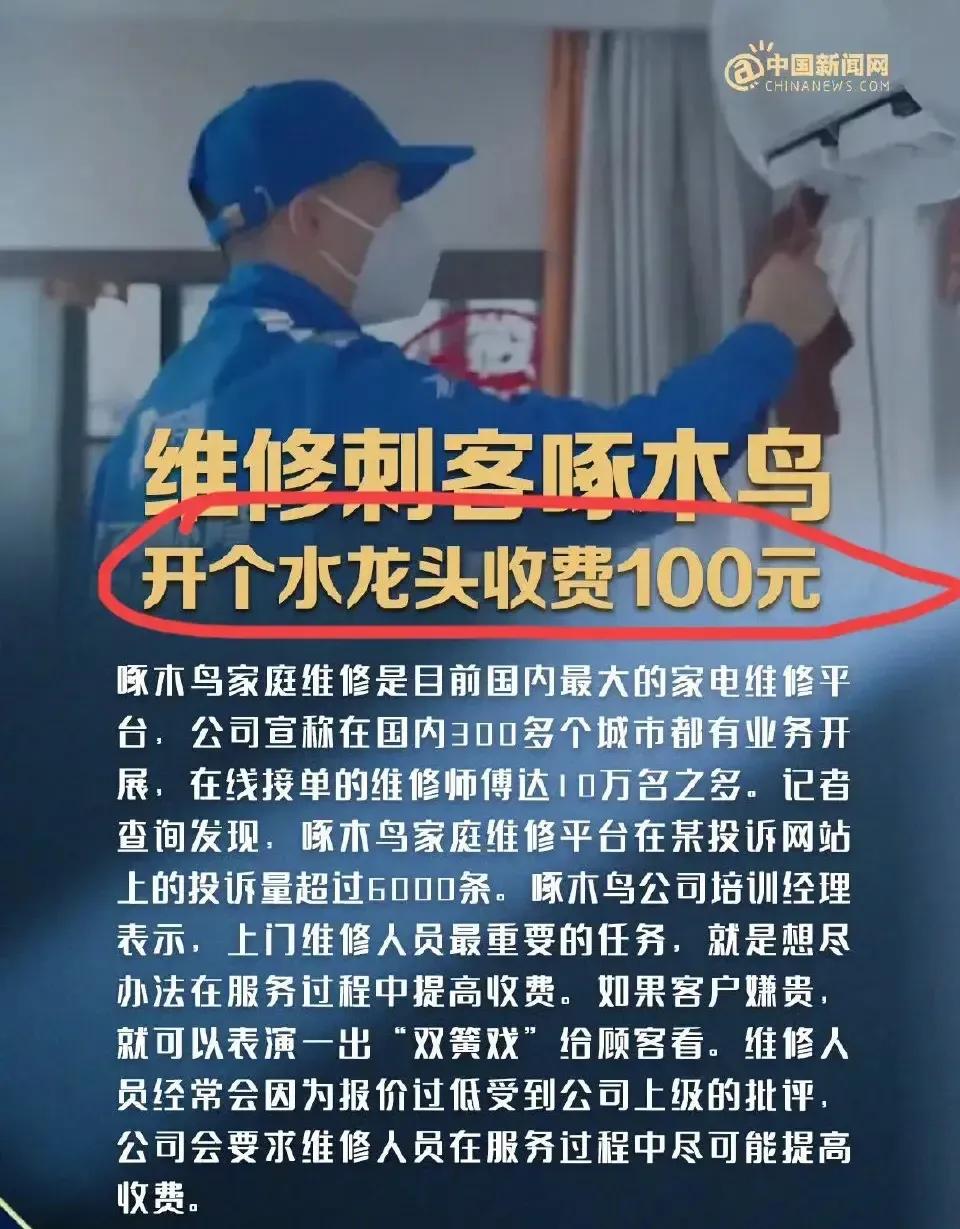 家人们谁懂啊！315晚会看得我血压飙升——主持人一边曝光啄木鸟维修收659元黑心