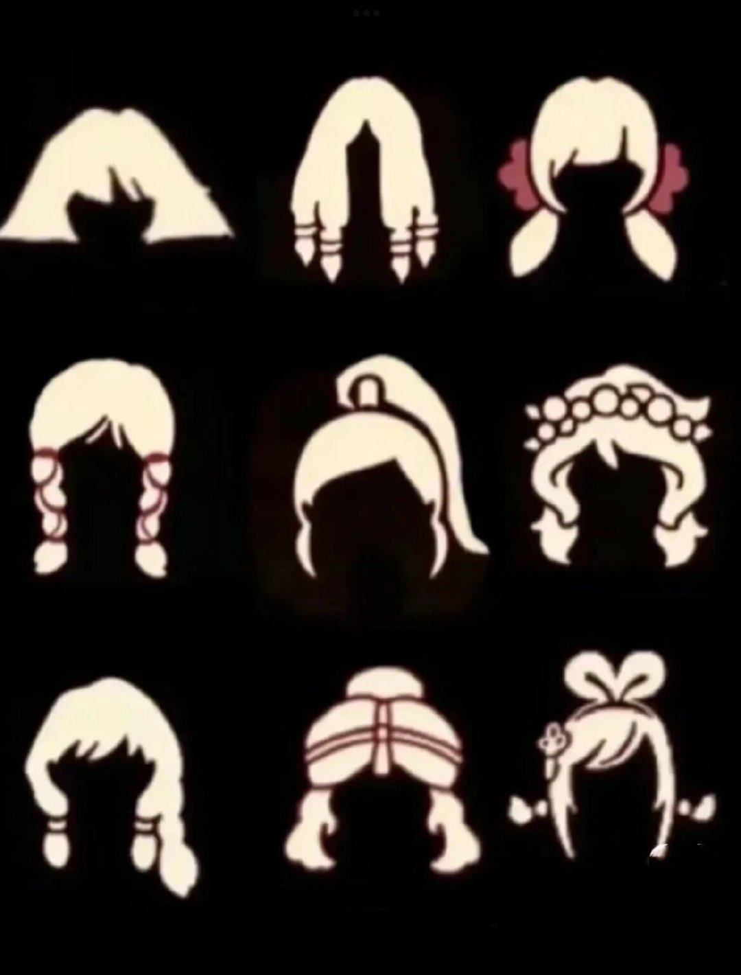 公主殿下请选择 大家喜欢哪个发型？[哇]#光遇# #sky光遇# ​​​