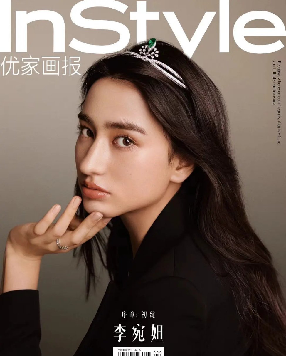 这样看李宛妲的鼻子真的不太好看啊 ​​​