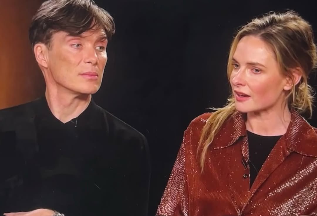 基里安·墨菲、丽贝卡·弗格森宣传《浴血黑帮》大电影（他们是在同一个涂层 