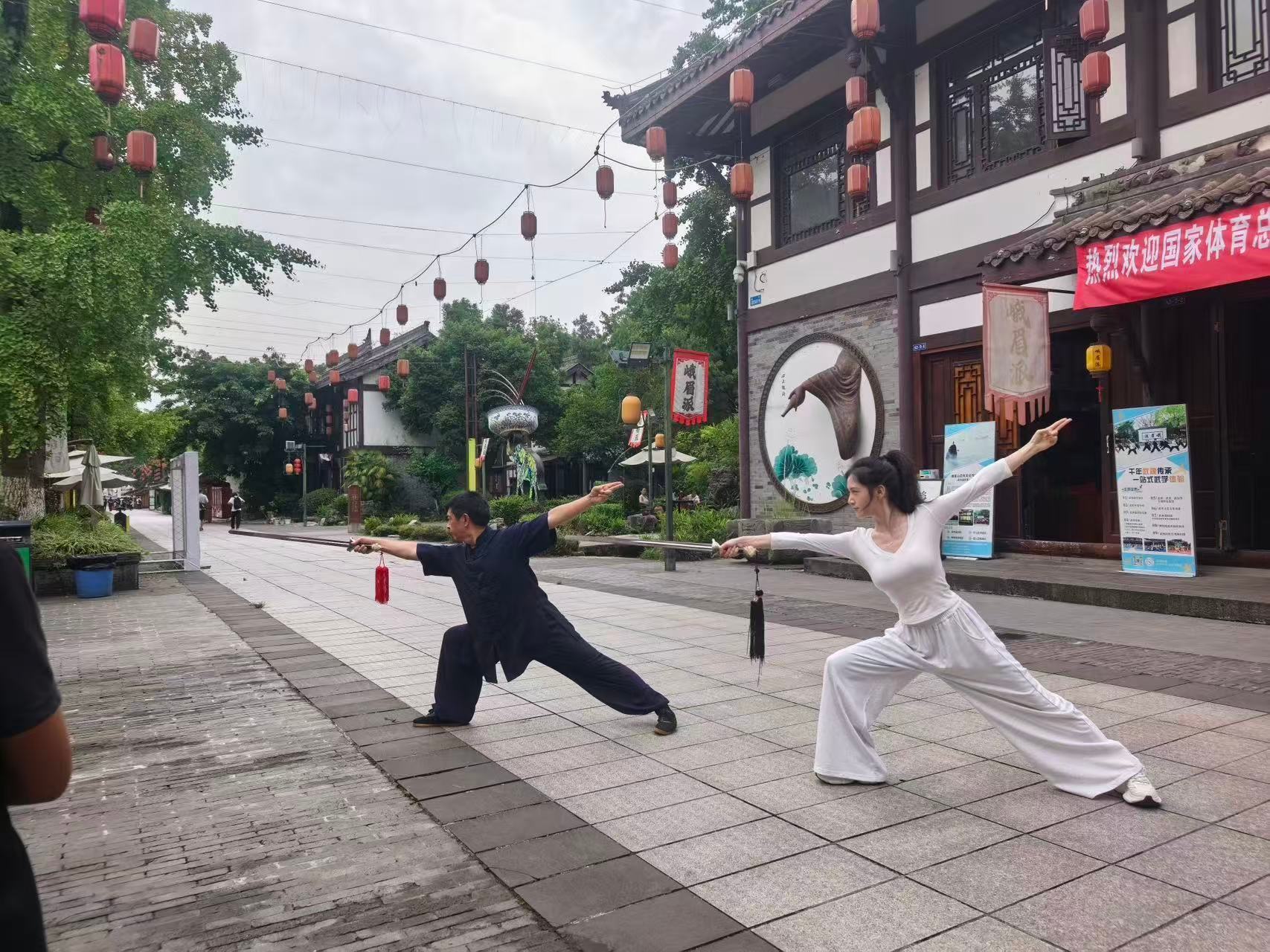 黄思瑞去峨眉学过武术黄思瑞峨眉派在逃弟子 这段练武视频直接刷新认知，看《予苍龙》