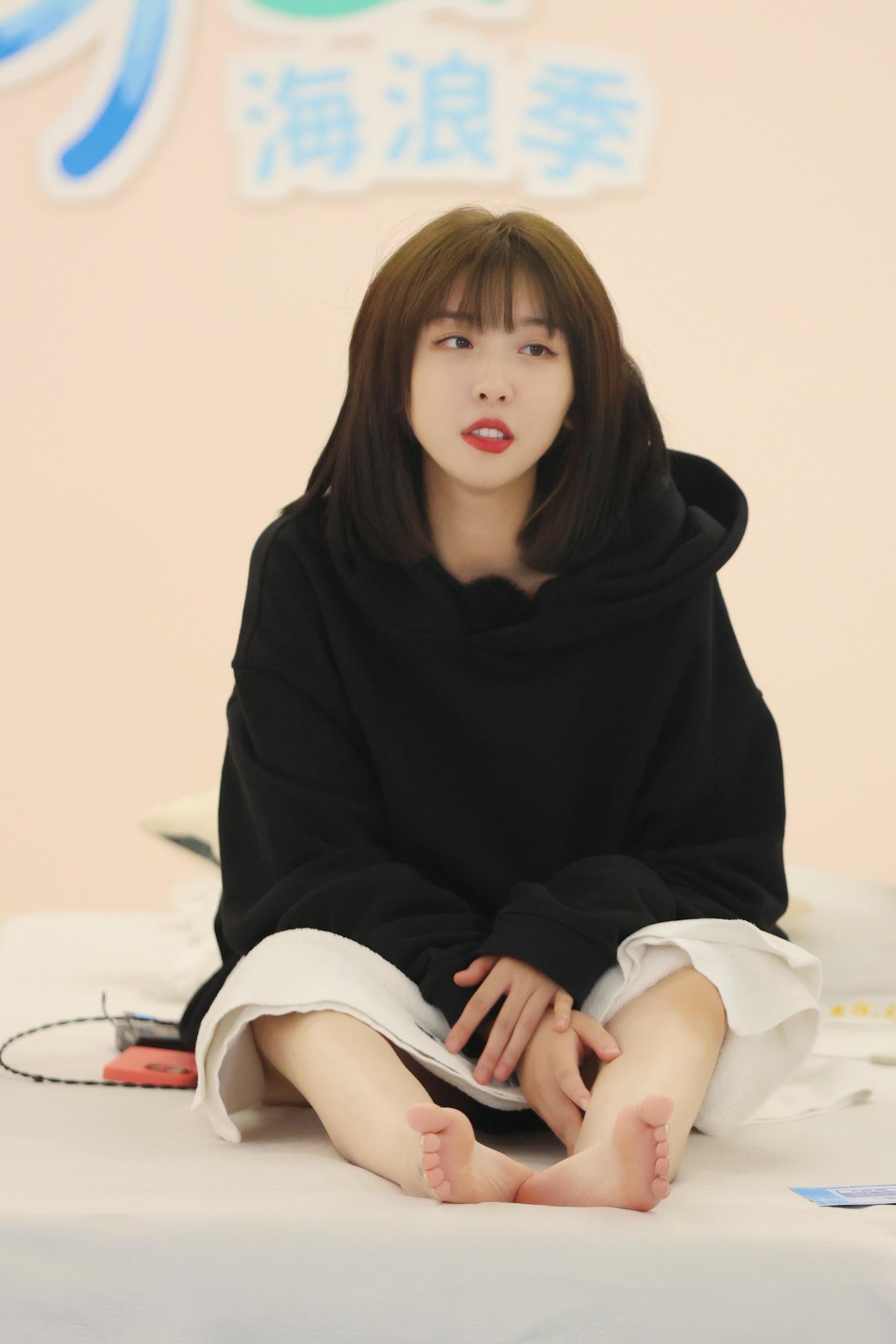 赵小棠。大长腿美女