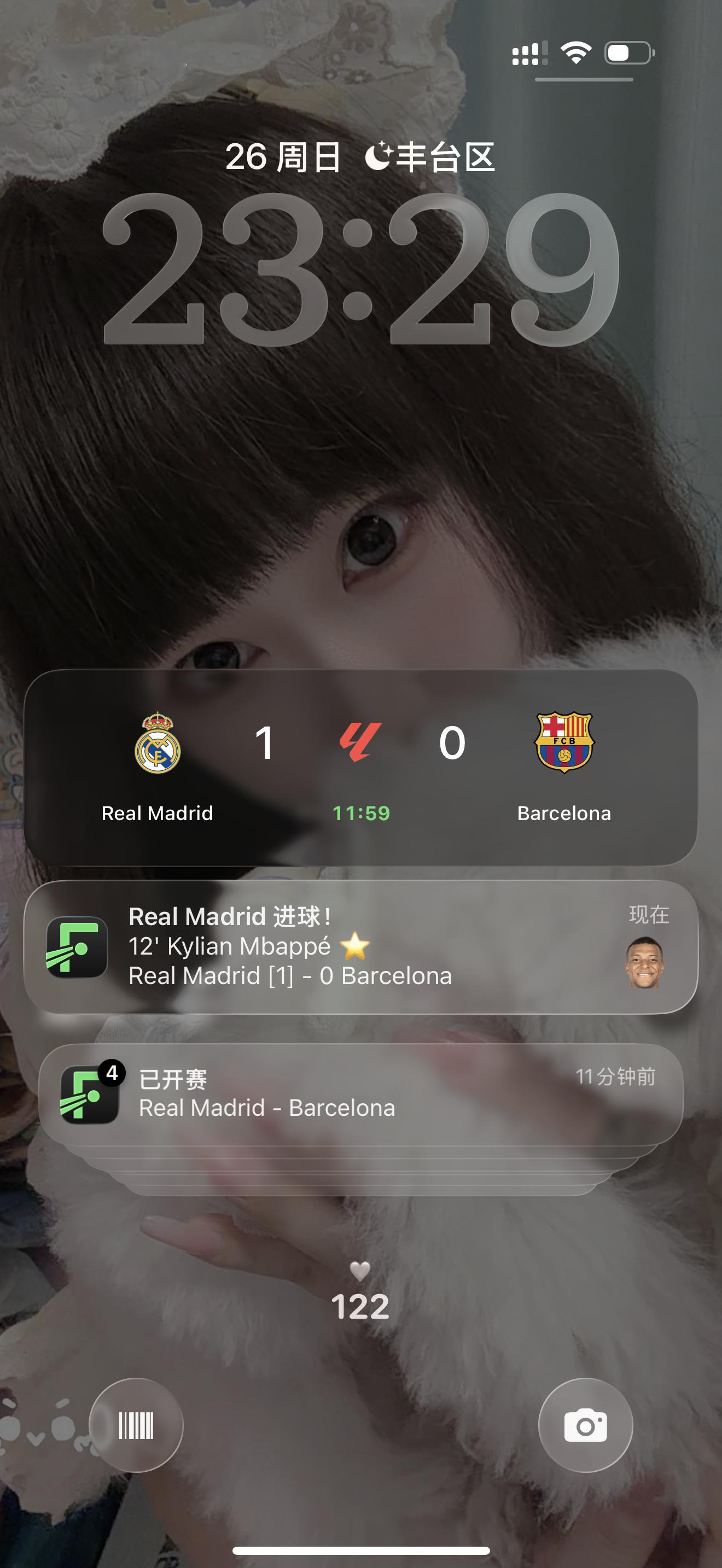 1:0！！给我狠狠锤[嘻嘻][嘻嘻]皇马vs巴萨 ​​​