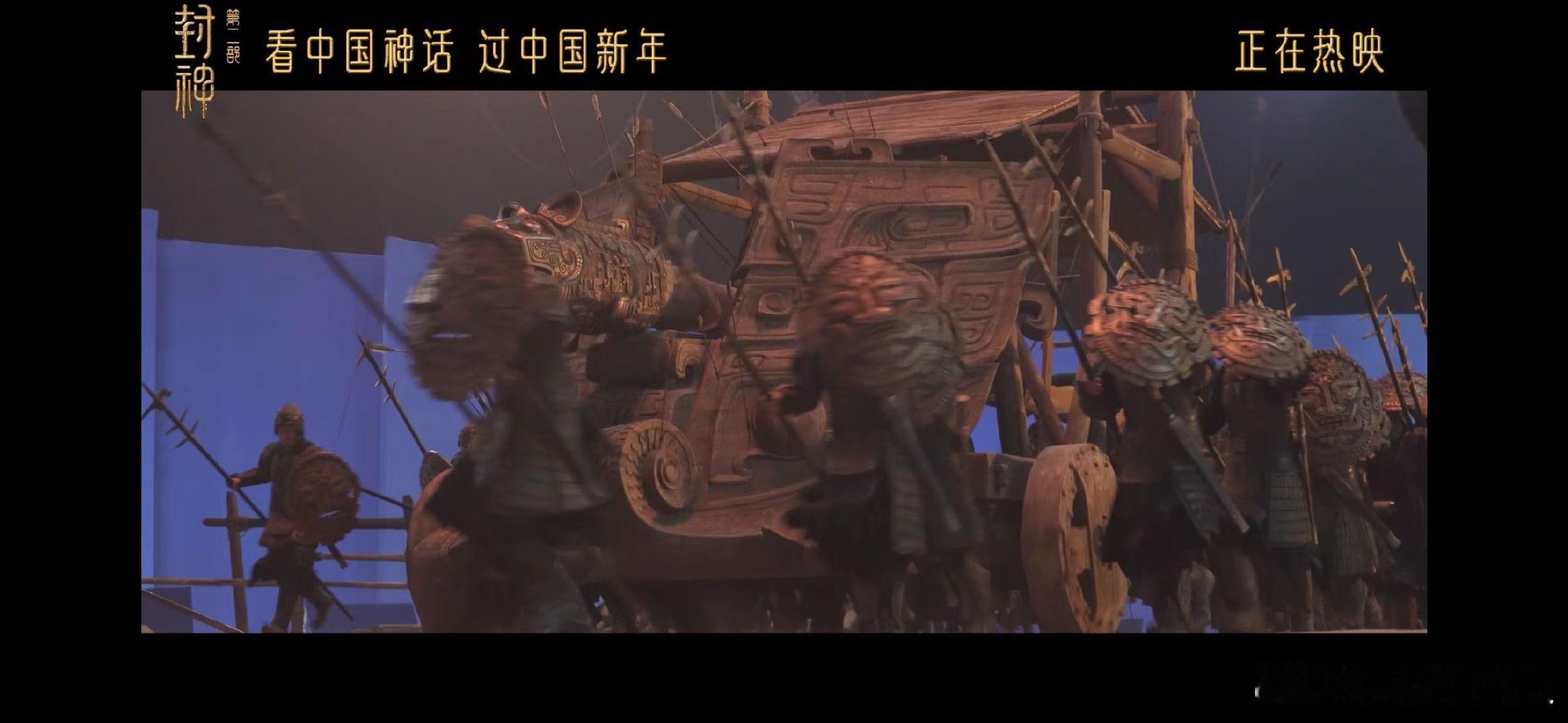 封神第二部今日上映  封神二马术动作的含金量还在上升  能看到这么精彩的神话续作