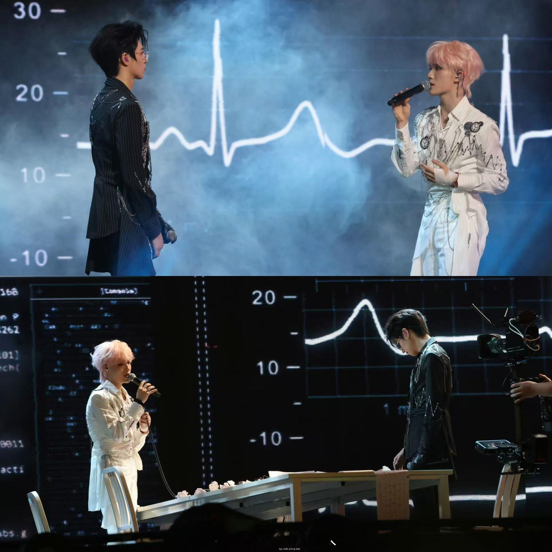 朱志鑫苏新皓罗生门双人舞台来了！连声线都这么搭。。只想单曲循环朱志鑫苏新皓罗生门