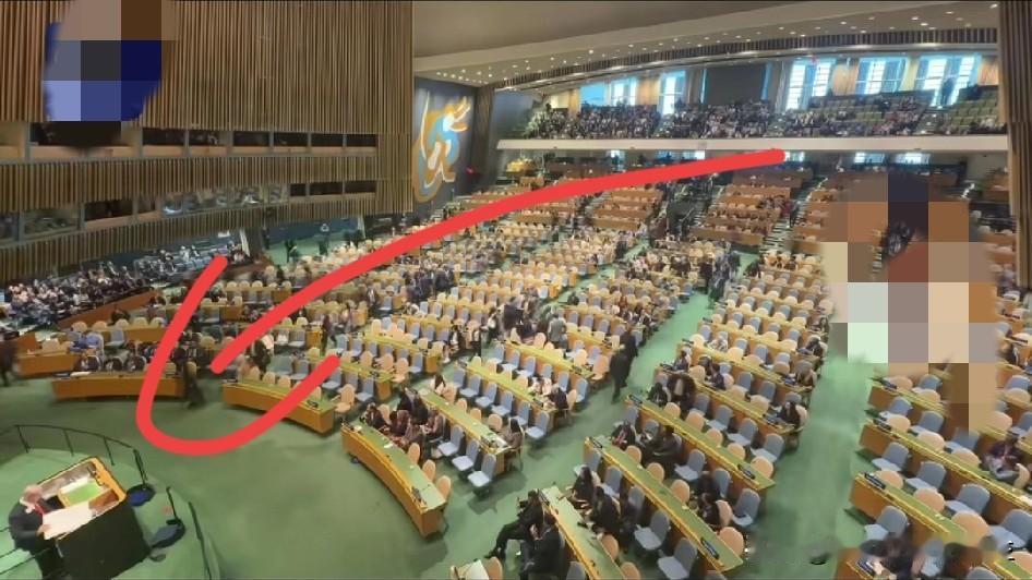 一个国家能让其它全球国家如此讨厌，一个国家的领导者讲话能够做到基本全体离开，以色