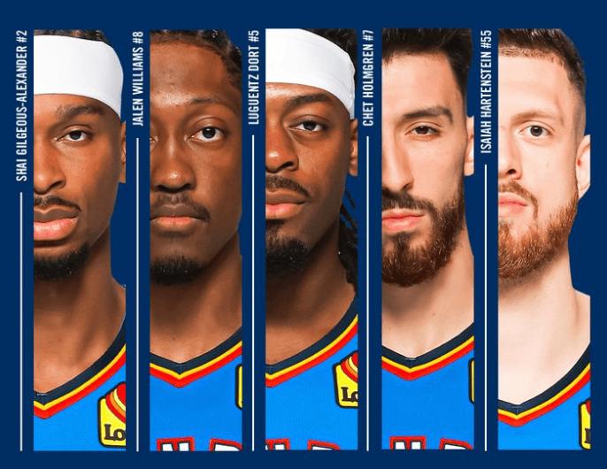 感觉快船就是反向雷霆，雷霆都是25岁的球员，快船都是35岁的老头