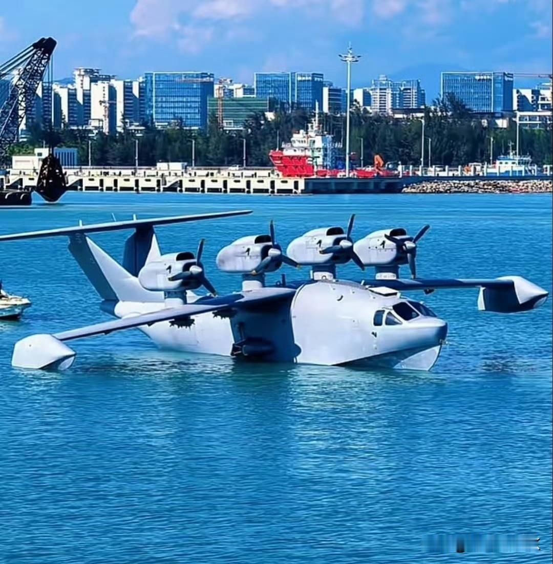 兔子版本的“里海怪物“
网络上流传的新型地效飞行器，大家戏称为“渤海怪物”，不过