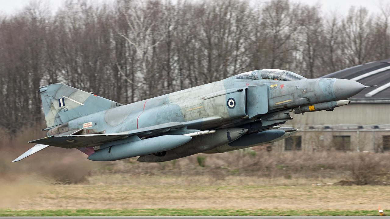 希腊空军的老古板鬼怪式战机