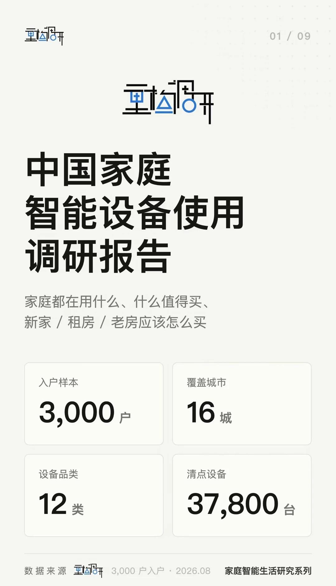 刚刚做完了上半年中国家庭智能设备使用情况的调研，还是蛮感慨的。
	
小米/米家持