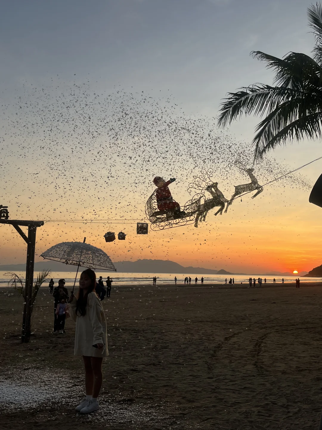 珠海这里下雪了！！真的太美了….