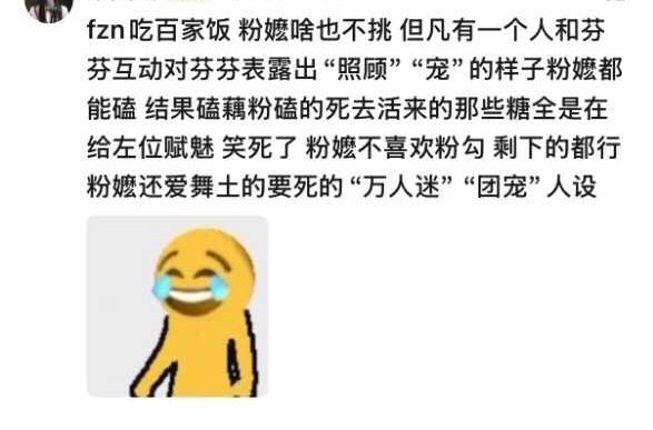 一律打成自家心肝没人玩没人宠，就来拉踩粉粉 