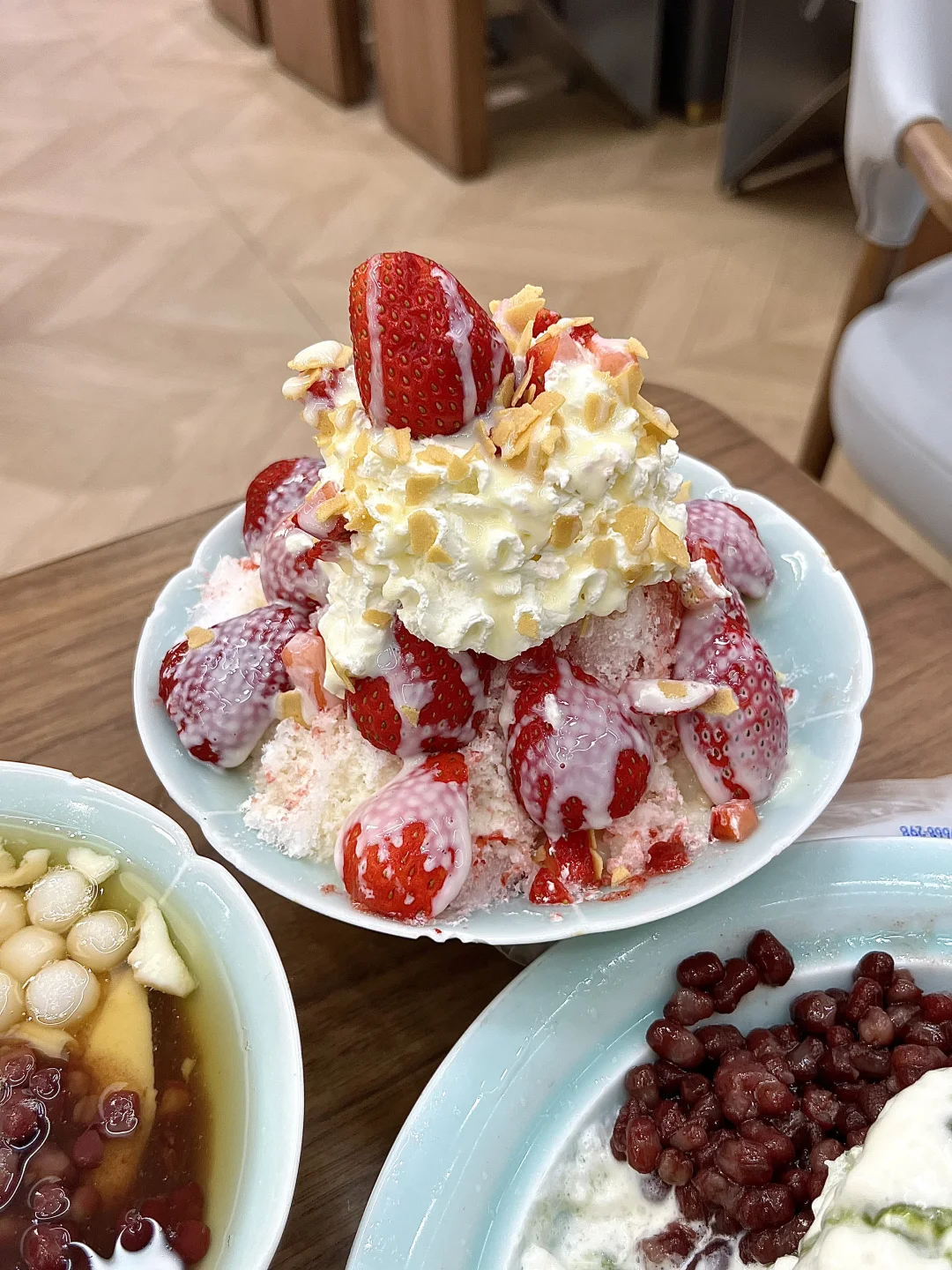 中山：）台式刨冰🍧草莓牛奶冰🍓🤤🤤
