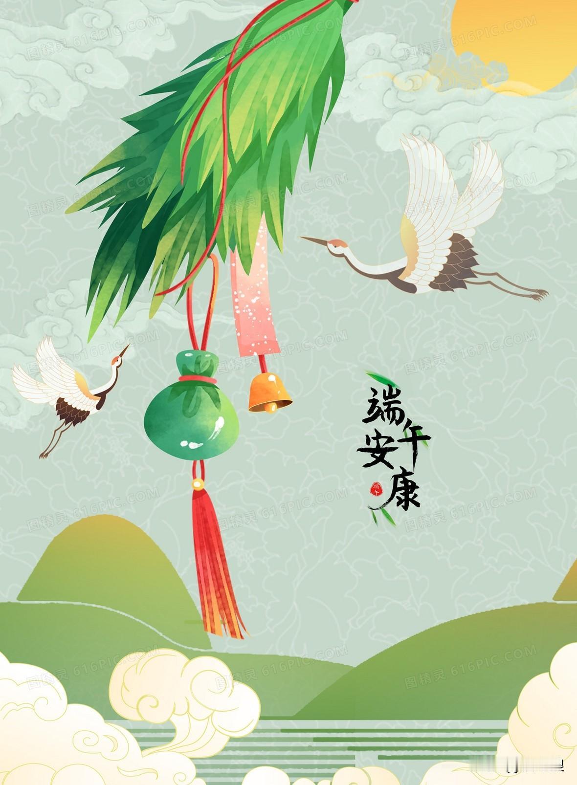 小轩品茶：端午挂艾乃上古防疫生存的智慧
 
后天就是农历五月五端午节，古时称毒月
