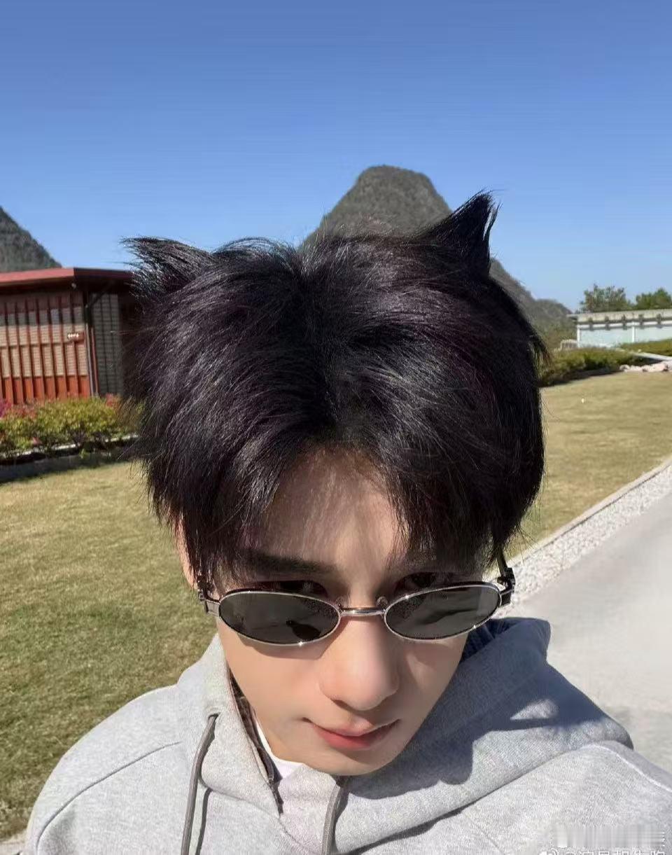 我们不光想看小猫咪，也想看小胡的自拍🥹我将在家研究胡先煦拍照角度未来十年没人能