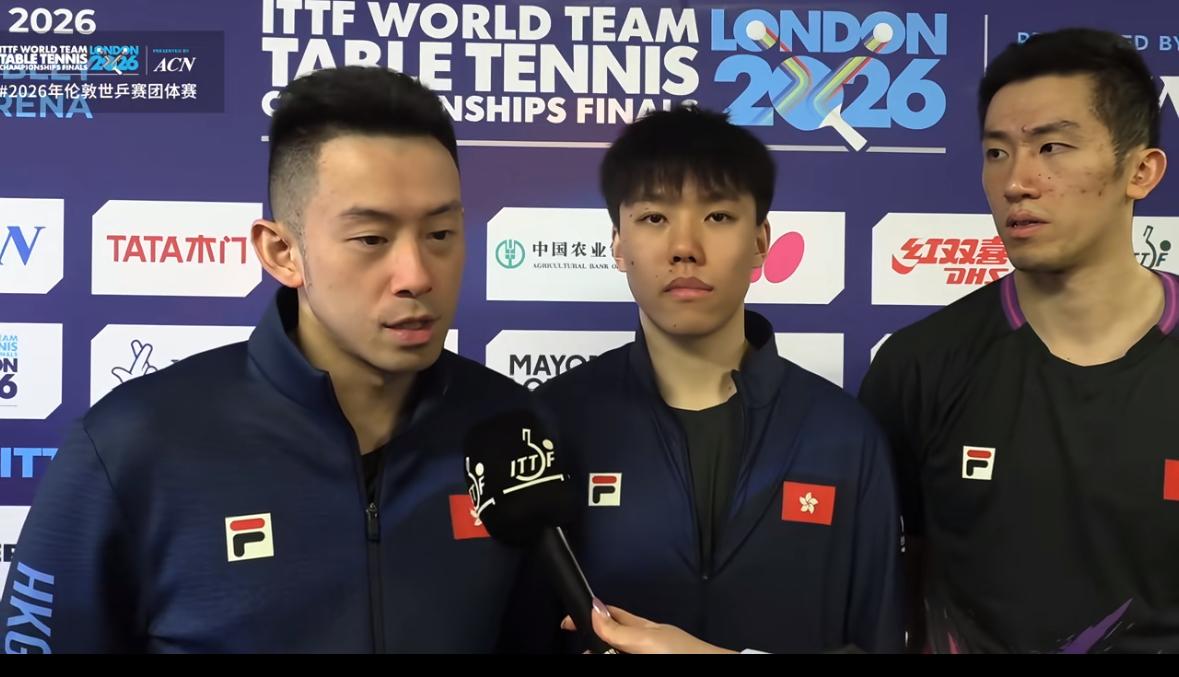 好消息，伦敦世乒赛淘汰赛中国香港男团3:0朝鲜男团，晋级16强！
5月4日伦敦世