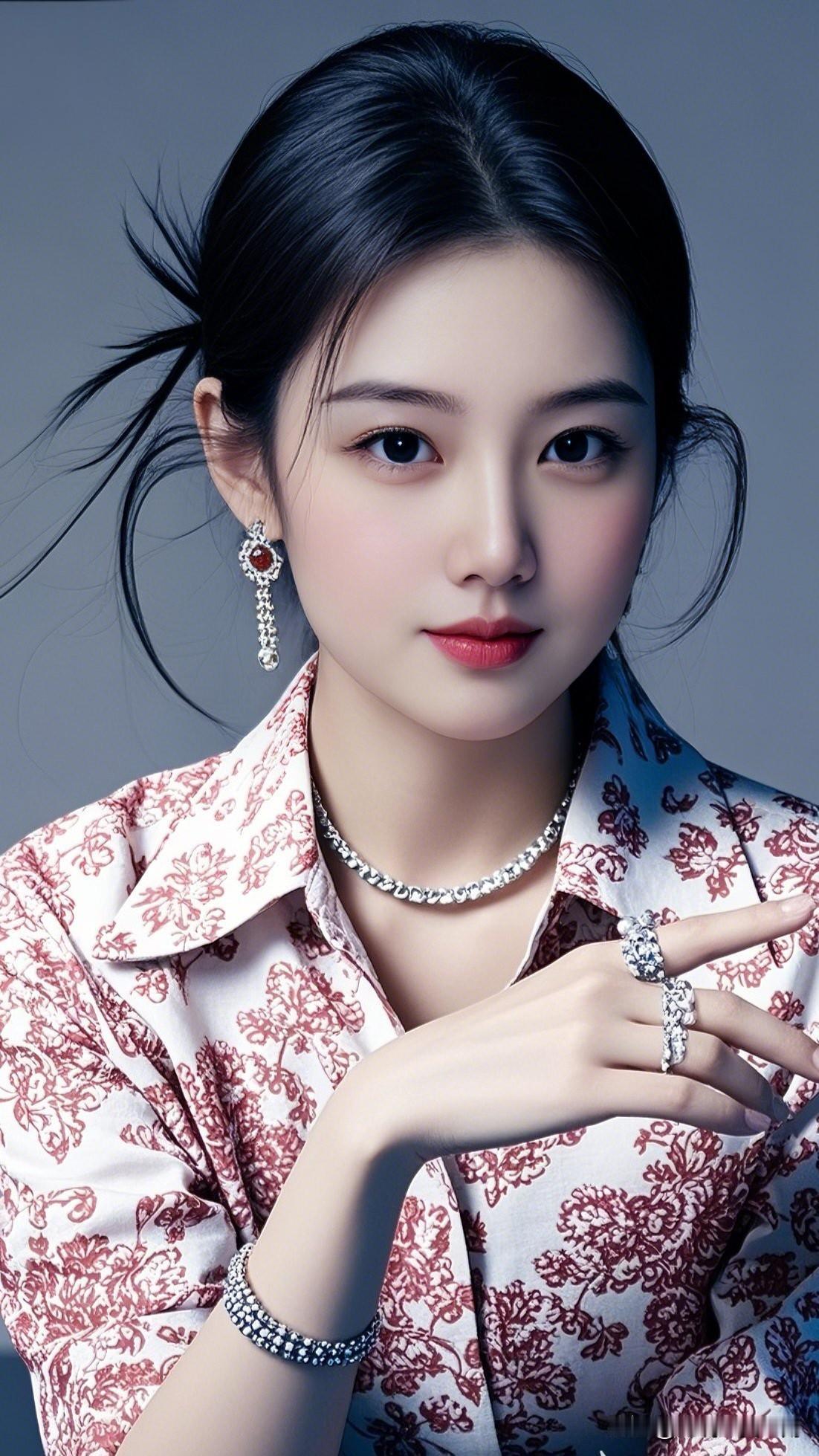 红袖添香夜，玉佩映月明。美人照怎么拍才好看 优雅气质，珠宝闪耀，时尚穿搭指南