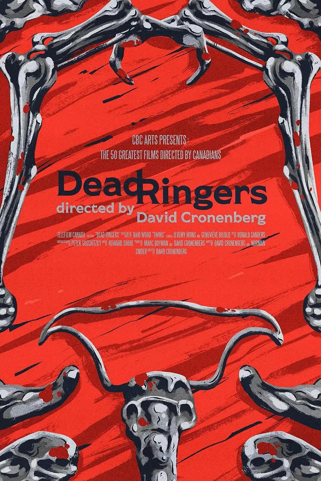 每日一片 《孽扣》（1988）影坛老牌妖星大卫·柯南伯格早期代表作。在浸淫恐怖片