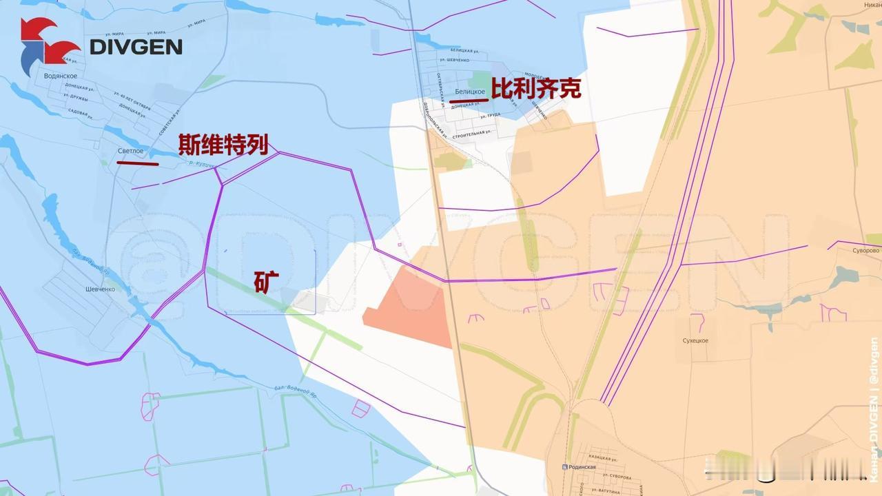 红军村北部，俄军中央集群开始沿公路进入比利齐克，一支分队跨过公路，已经进入沃季安