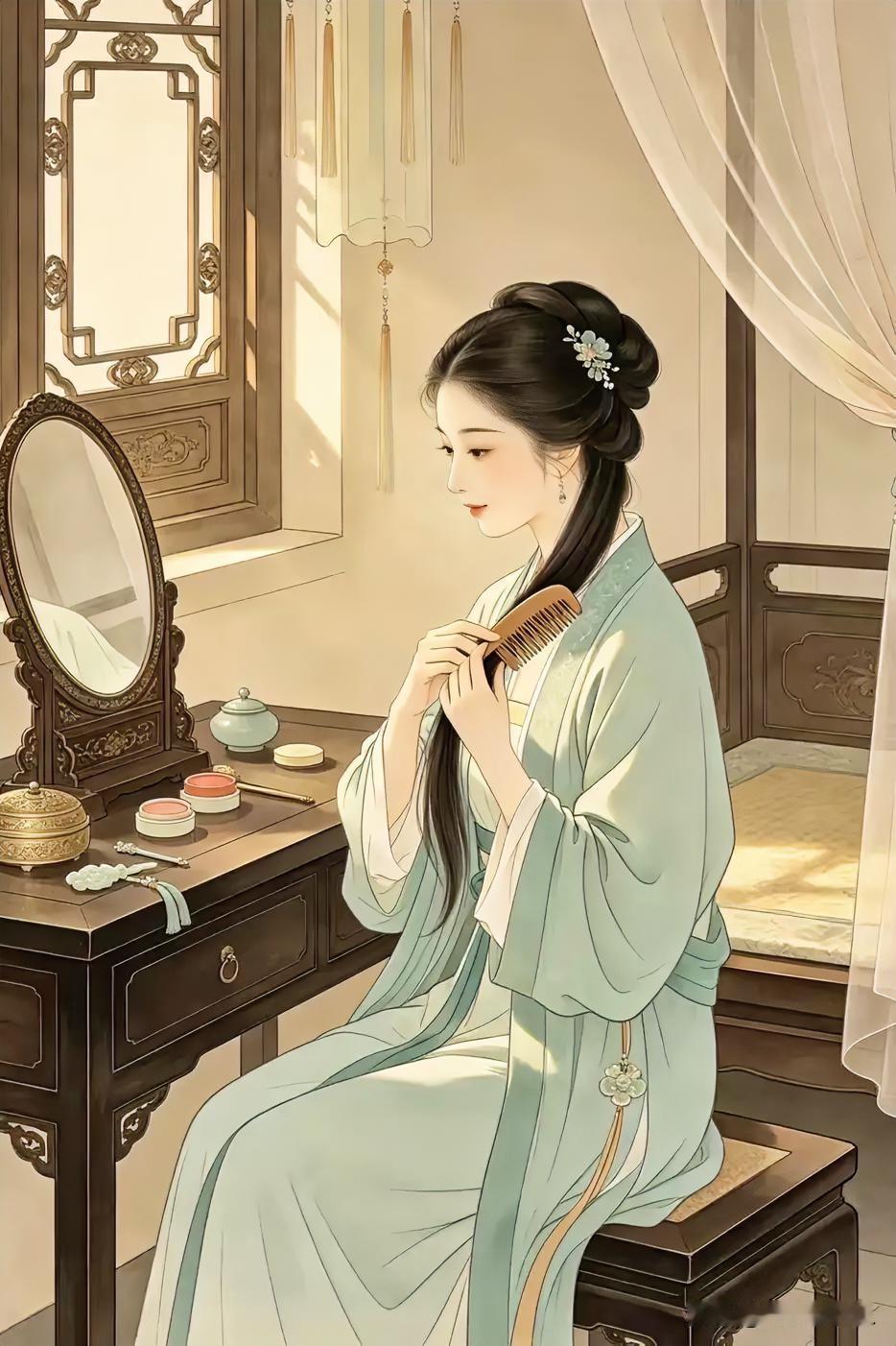 【上联】镜里朱颜瘦
【上联】时光不待催人老
【下联】[灵光一闪][灵光一闪][灵