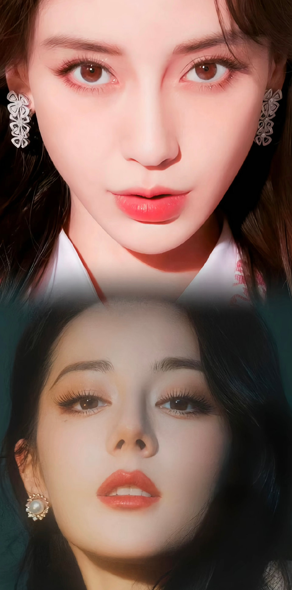 两位美女都超级美啊！ 一个是黑玫瑰公主，一个是森林精灵，都超级好看～内娱最权威的