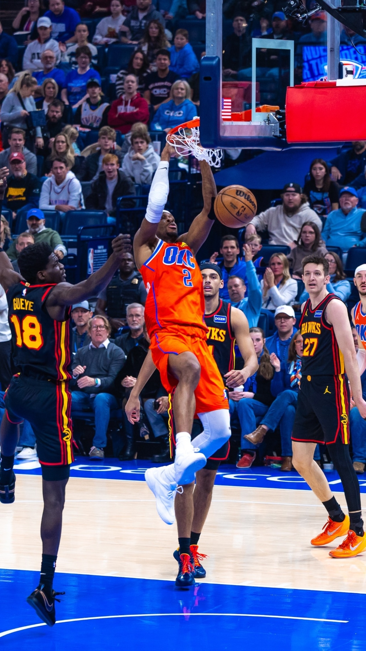 2025年的最后一条晚安😴晚安大伙，晚安雷霆，新年快乐开拓者vs雷霆2026n