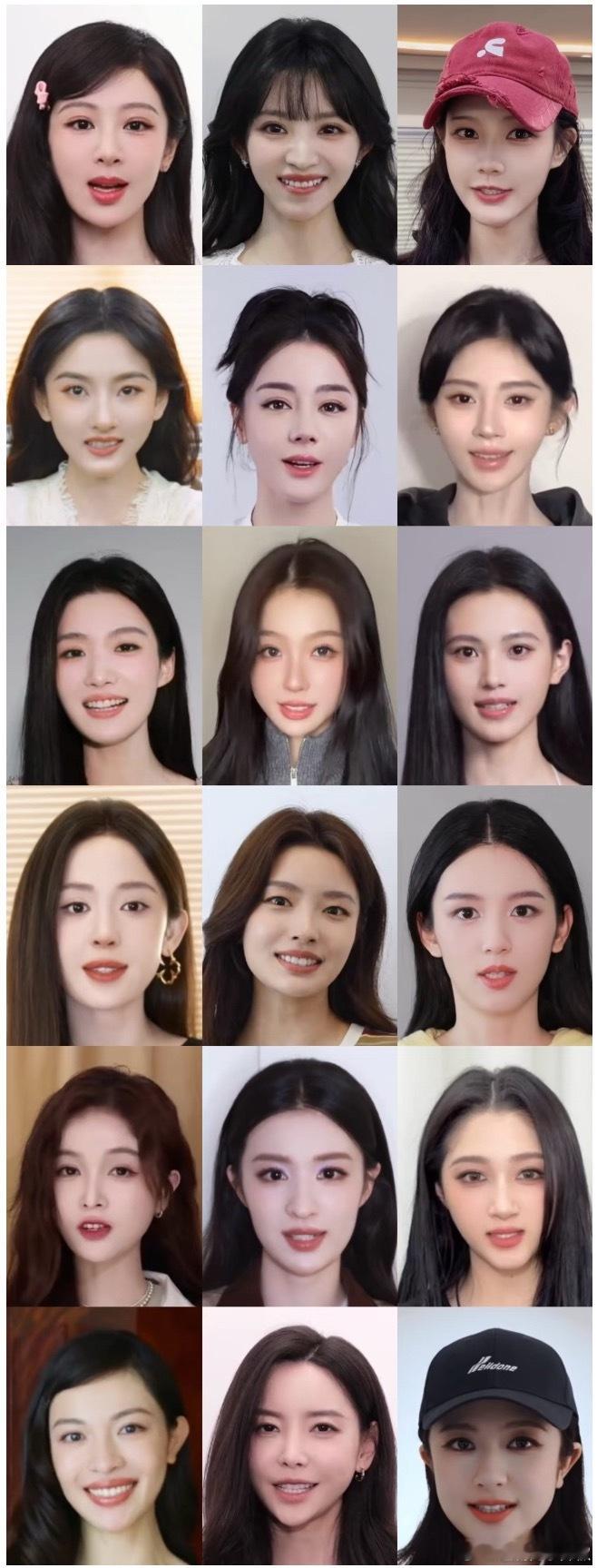 🥝vcr女明星怼脸截图，谁秒了？ 