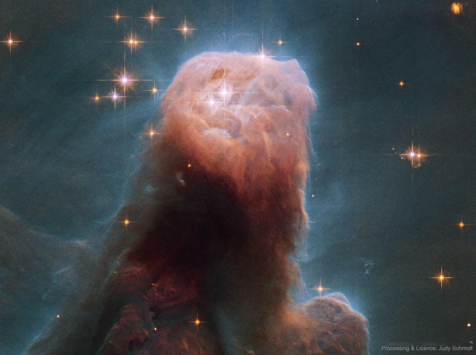 #每天一天文图# 哈伯望远镜的锥状星云 ​​​