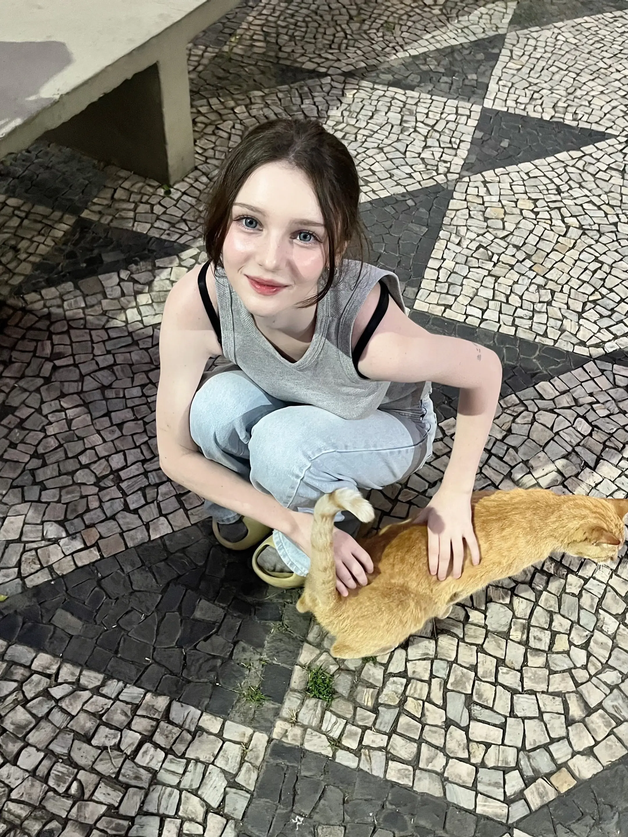 我and小可爱猫💗🐈。