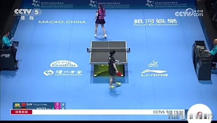 2026澳门世界杯女单决赛速报
孙颖莎以4 - 1（11 - 9、11 - 8、