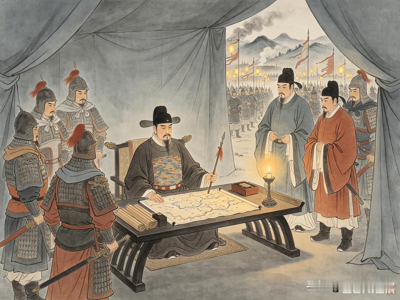宋代宣抚使有哪些军事职能?宋代宣抚使的军事职能，经历了一个从临时差遣到战区最高统