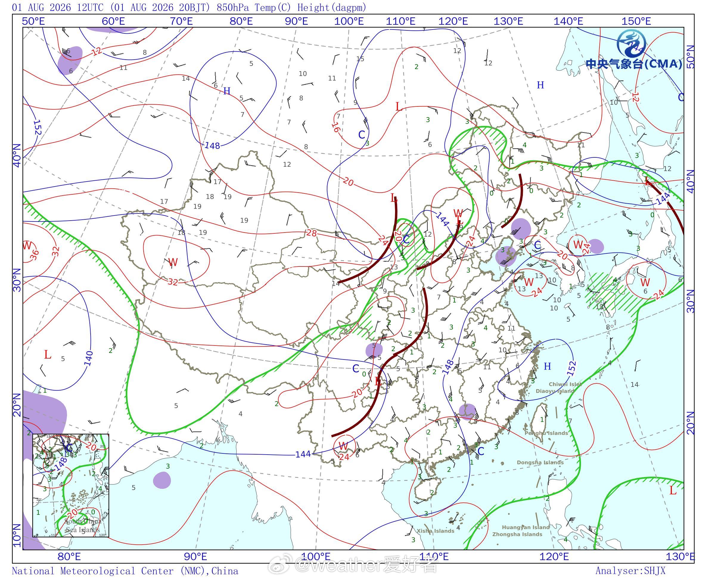 暴雨【四川盆地中东部警惕强降雨】昨晚至今天早晨，受低涡切变线影响，四川盆地中部和