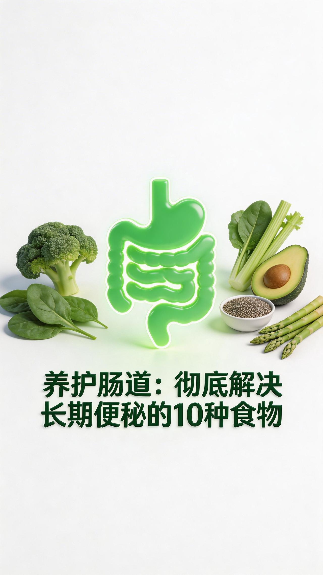 养护肠道：彻底解决长期便秘的10种高纤维食物
针对中老年长期便秘与肠道健康，基于