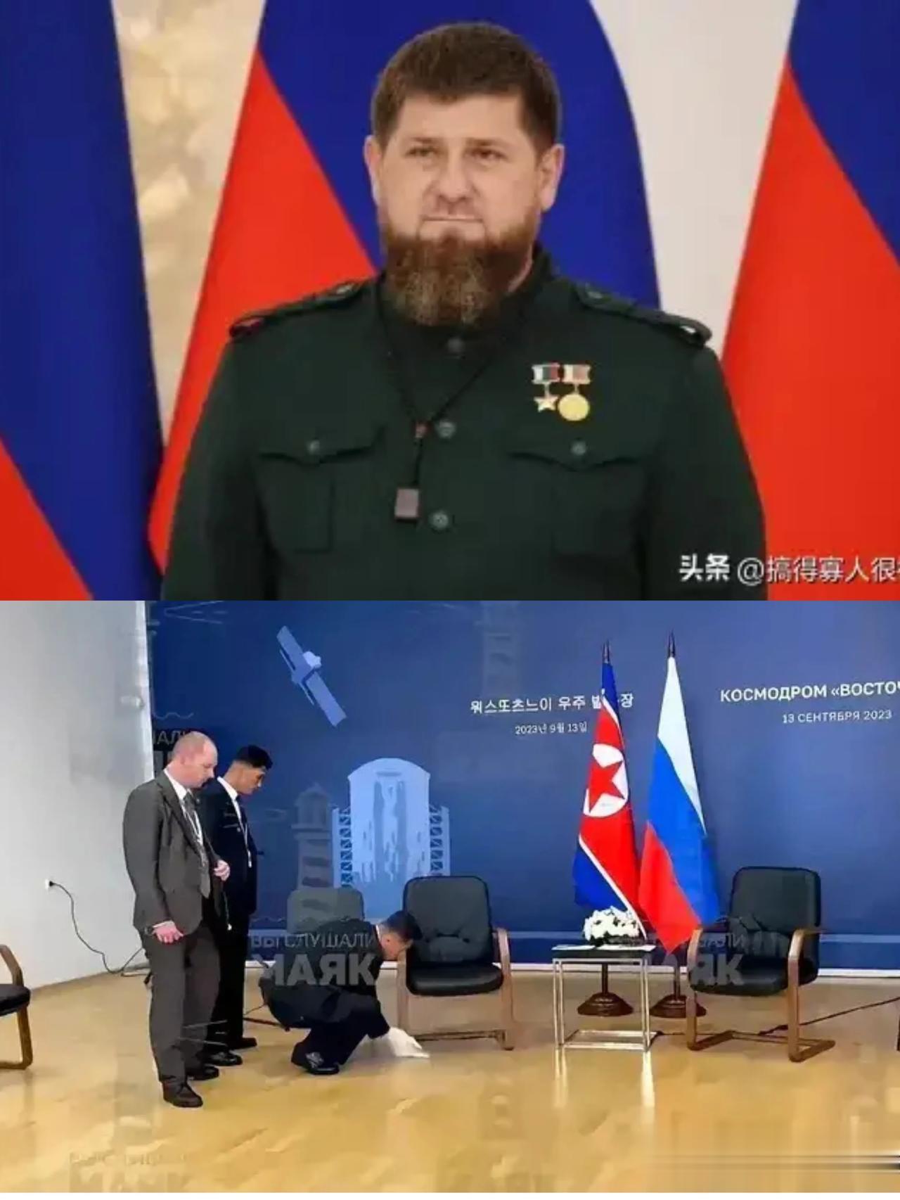 西方媒体报道称曾经生龙活虎壮如牛的车臣老大卡德罗夫，年纪轻轻就长期住进了莫斯科的