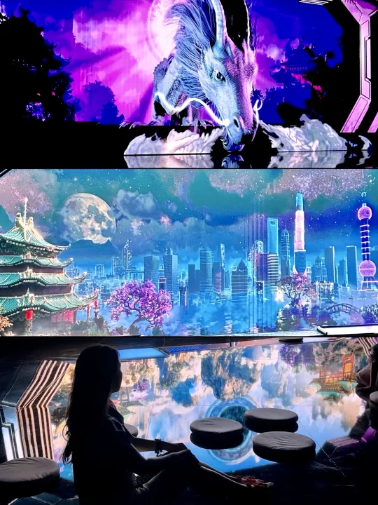 上海这个炎热的天最适合躺平的展！