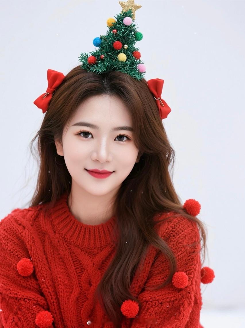 感谢AI让我又拥有一张美照圣诞快乐🎄青橙扶持计划