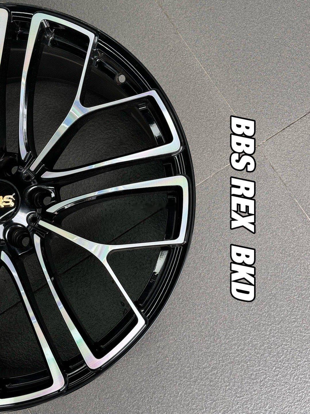 BBS 最大尺寸，单片锻造 日本BBS REX 21寸 锻造 已改5*120 9