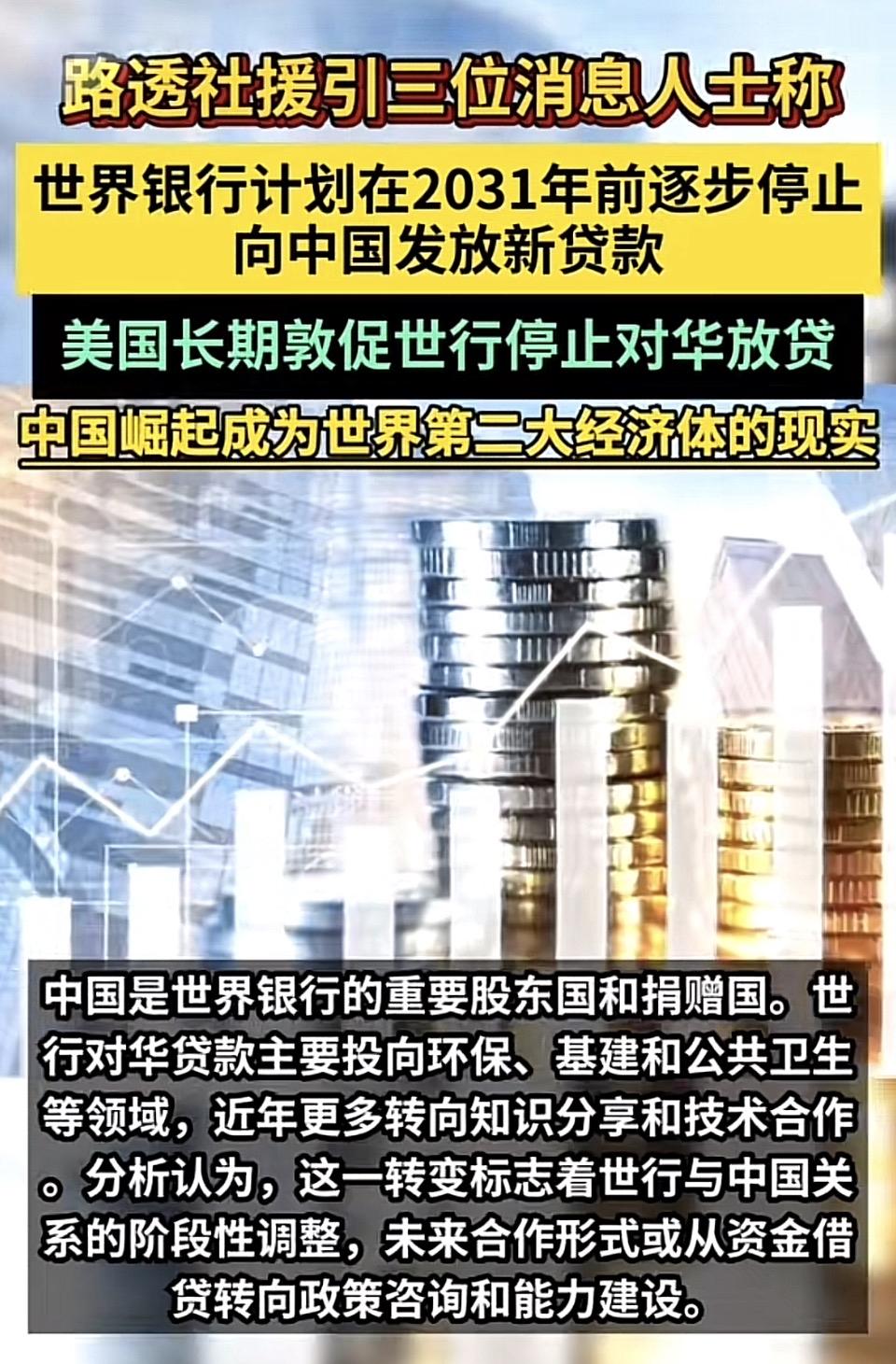 世界银行停贷中国 揭秘中国崛起背后的经济策略