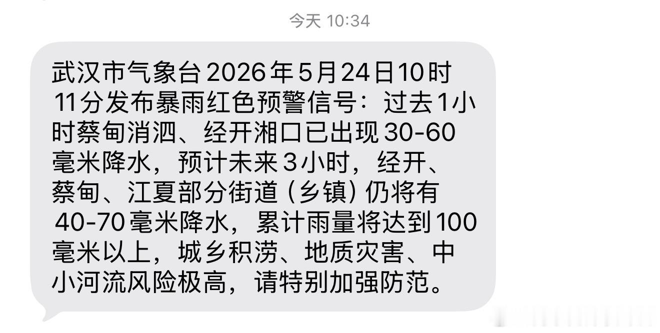 武汉停课停业武汉这波雨真的是下的又大又急，昨晚下了一晚上，武昌雨小了一点，汉阳那