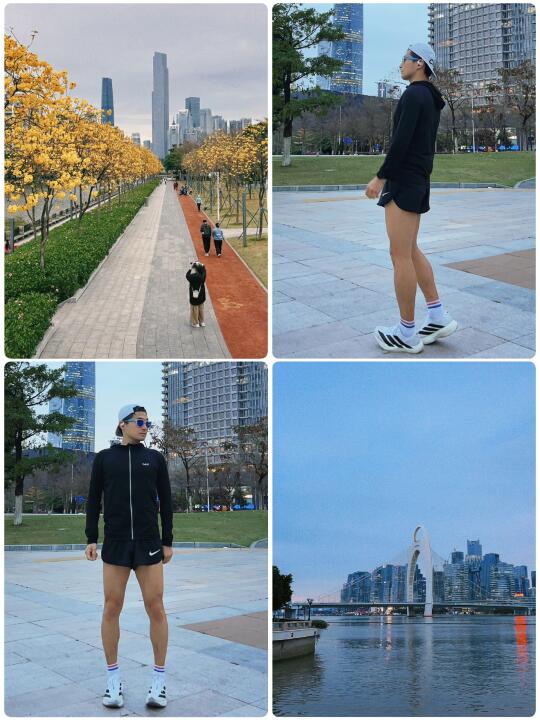 跑步日常｜跑在风铃花开时