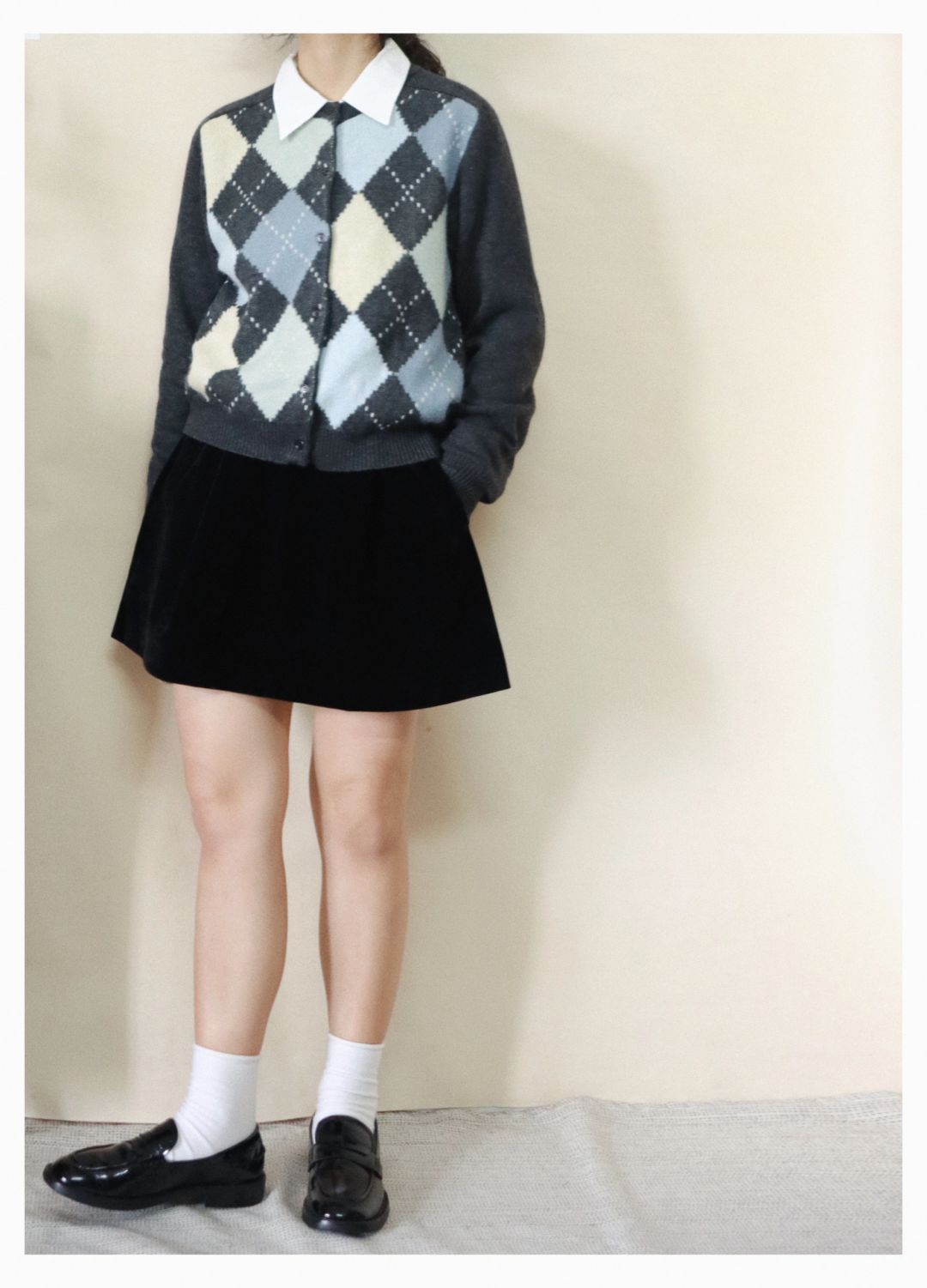 🍓学院风真的乖巧好看！