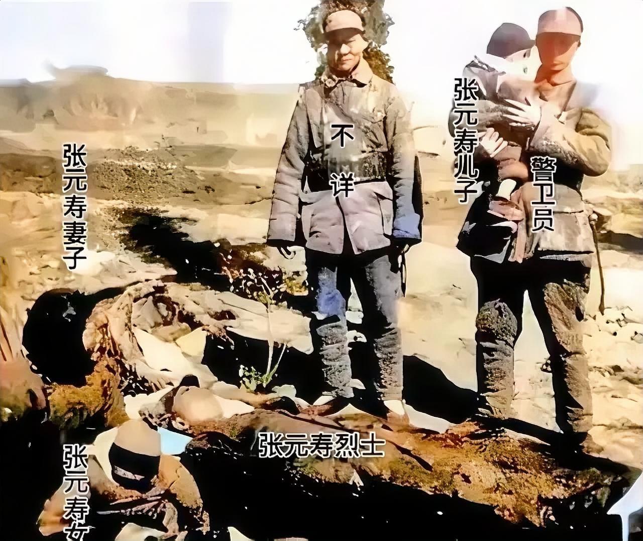 1947年2月，华东野战军副参谋长张元寿壮烈牺牲，在安葬前，他的妻子胡志年带着两