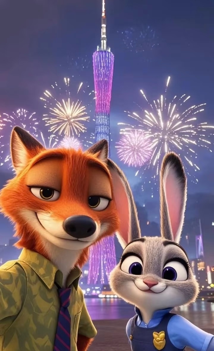 疯狂动物城2疯狂动物城2好笑  时隔9年终于迎来神续！狐尼克与兔朱迪的搭档依旧默