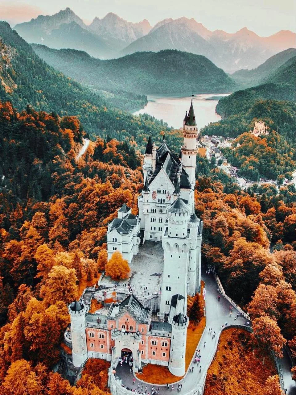 🏰欧洲｜那些藏着公主的童话城堡大盘点🧚‍♀️