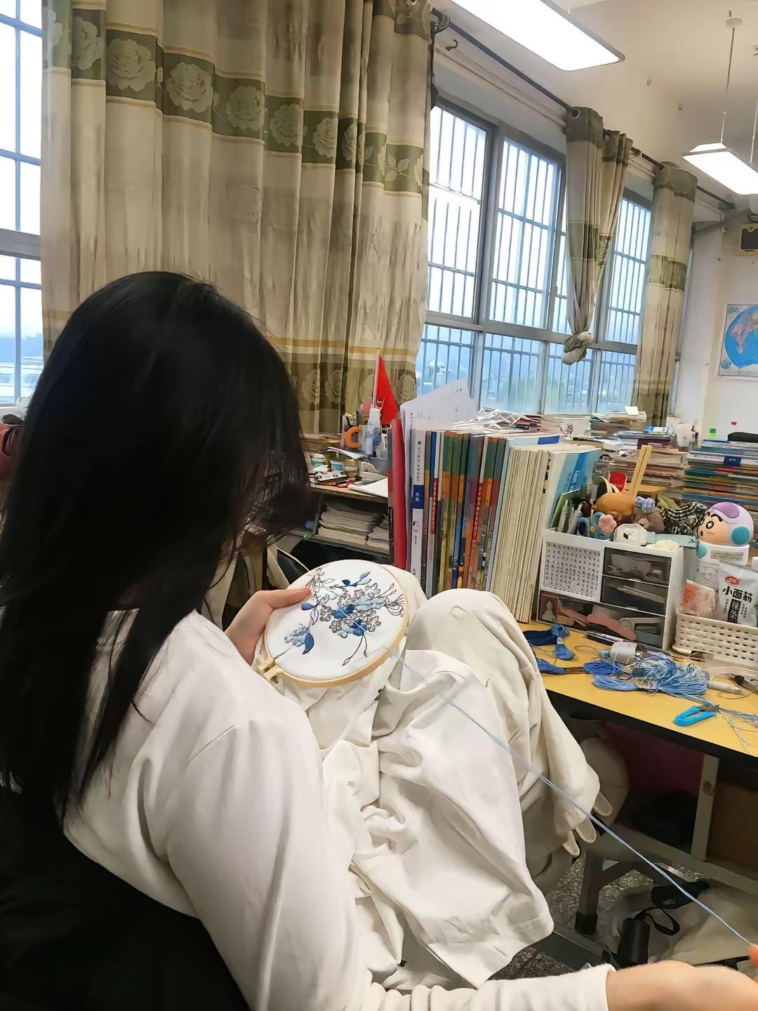 穿起了缘分预留的线刺绣diy yyc短袖刺绣