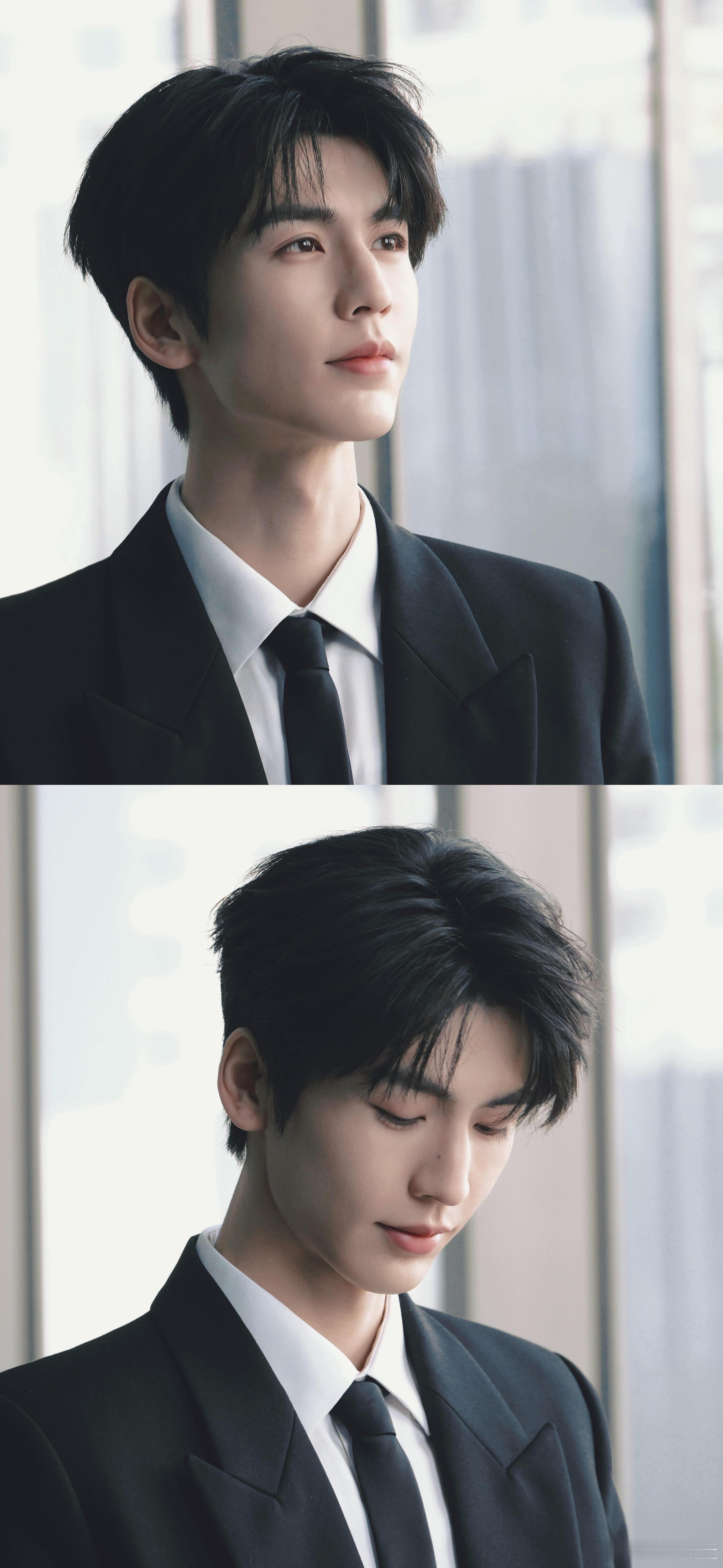 张凌赫  张凌赫-兰蔻花絮｜壁纸02🧣CUT✂️张凌赫｜ 