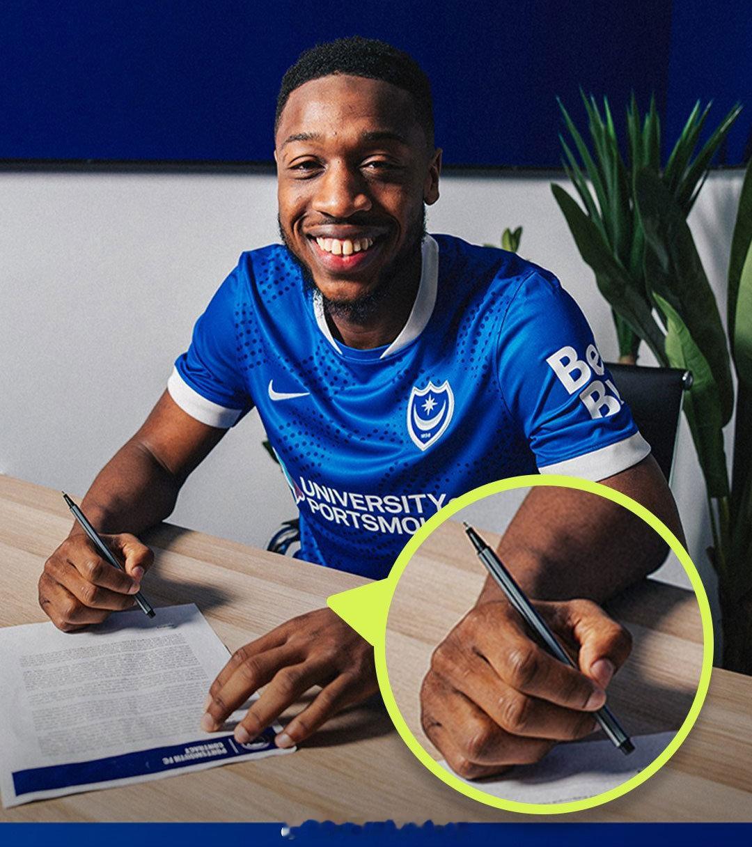 【装X】英冠球队朴茨茅斯，从另一支英冠球队德比郡，签下30岁冈比亚国脚后腰，埃布